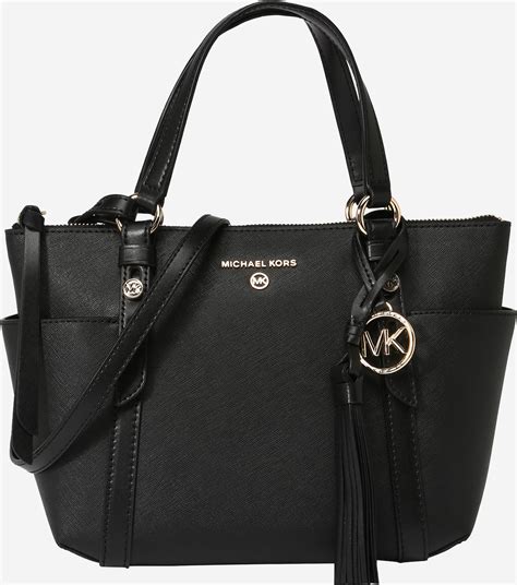 michael kors tasche schwarz henkel gold|michael kors handtaschen.